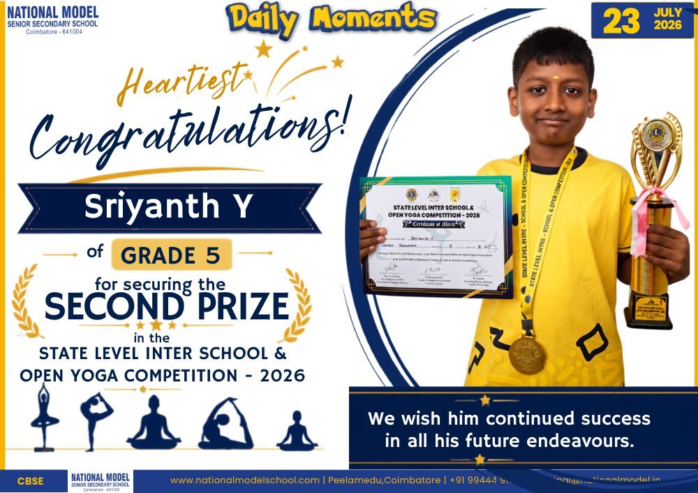 State-Level Yoga Achievement