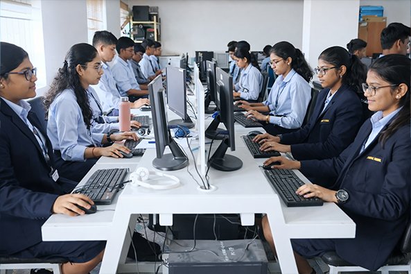 Computer lab with high-speed internet