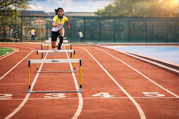 School athletics track