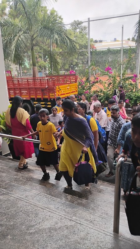 School 1st day celebration