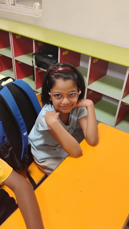 School 1st day celebration