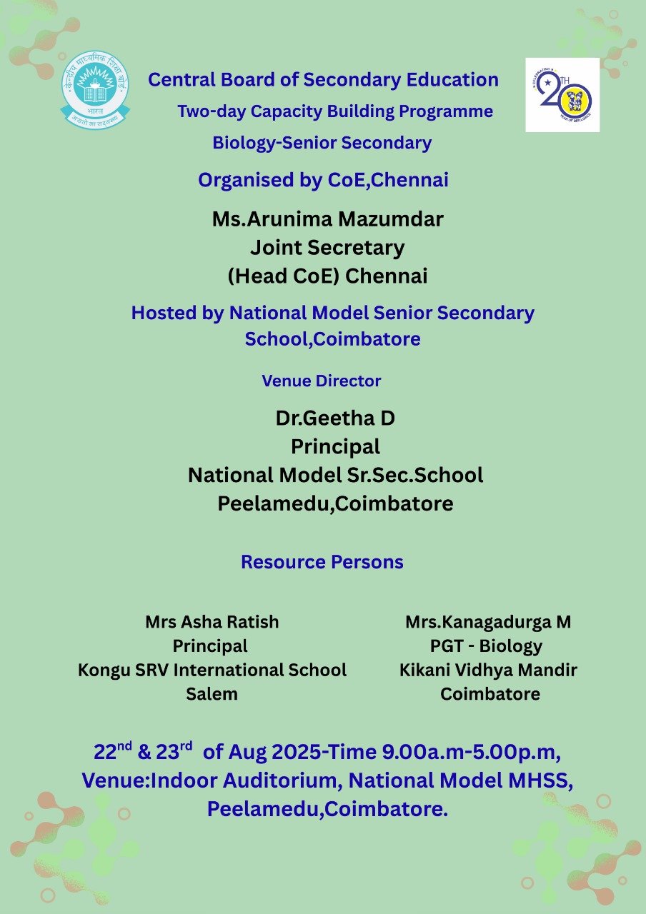 CBSE Capacity Building Programme